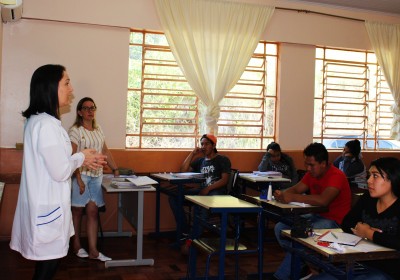 Dicas de prevenção ao COVID-19 são trabalhadas nas escolas em Charrua