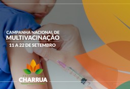 Campanha Nacional de Multivacinação em Charrua