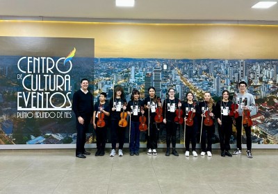 Orquestra Sinfônica de Charrua brilha no 12º Encontro Brasileiro de Orquestras em Chapecó